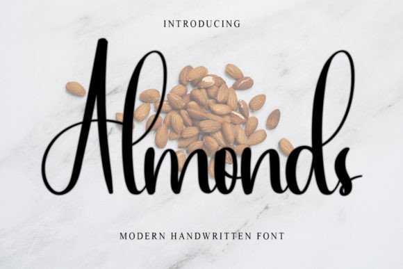 Almonds Font Review: A Handwritten Typeface for Social Campaigns