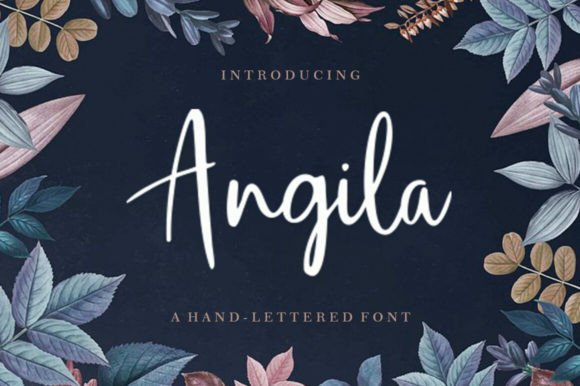 Angila Script Font: Elevating Web Design with Elegant Typography