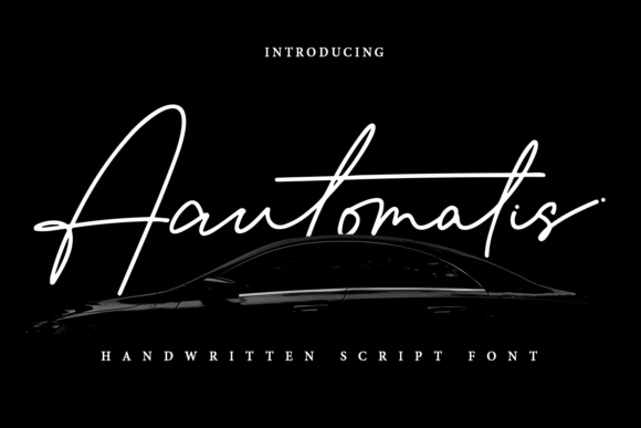 Automatis Font: The Modern Script for Handmade Brands