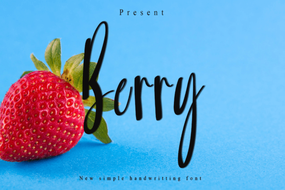 Berry Font: A Playful Typeface for Small Business Branding