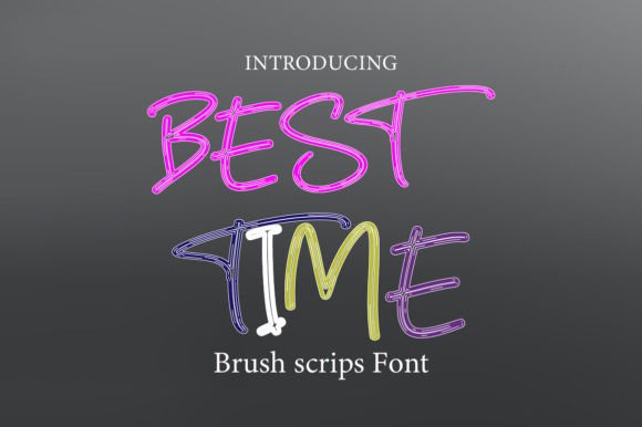 Best Time Font: A Designer's Take on Handwritten Branding