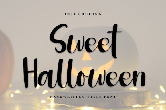 Bring Sweet Halloween Font to Your Handmade Products