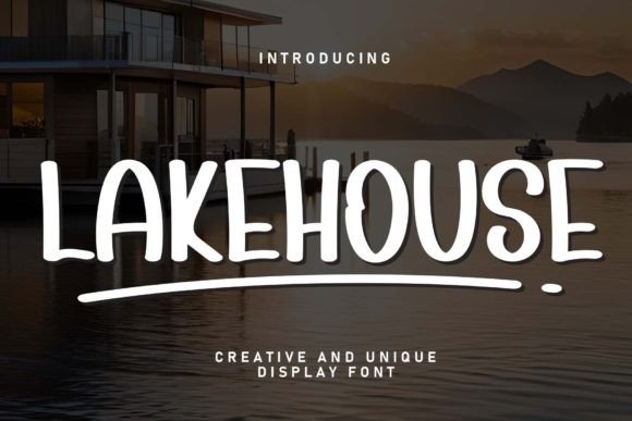 Bringing Lakehouse Font to Life in Handmade Goods