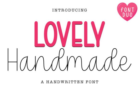 Bringing Lovely Handmade Duo Font to Life in Your Shop
