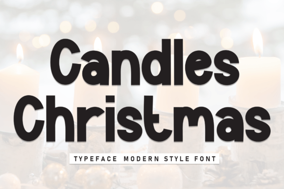 Candles Christmas Font Review: A Whimsy Script for Festive Brands