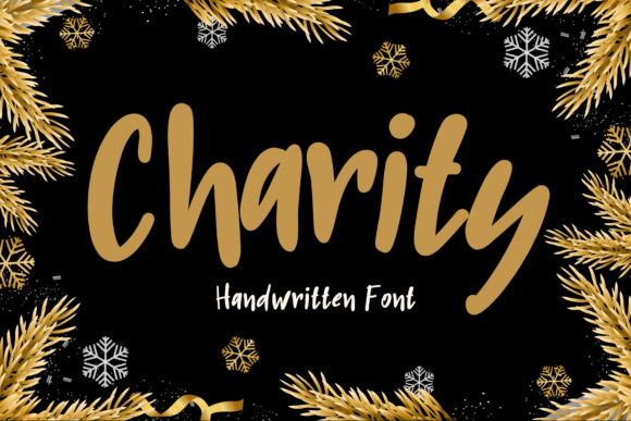 Charity Font: A Playful Typeface for Editorial Design