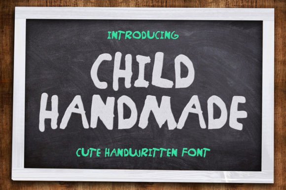 Child Handmade Font Review: A Sweet Typeface for Branding