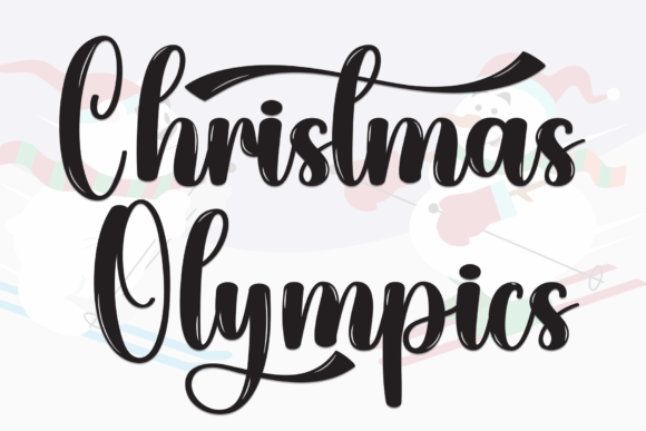 Christmas Olympics Font: A Maker's Guide to Festive Script