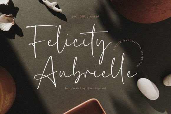 Elevate Your Brand with the Felicity Aubrielle Typeface