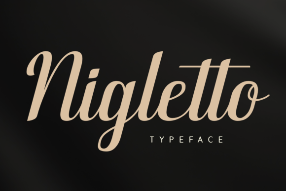 Elevate Your Brand with the Nigletto Script Font