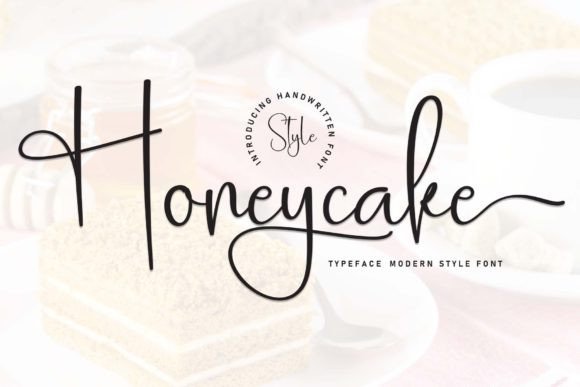 Honeycake: A Handwritten Typeface for Editorial Design