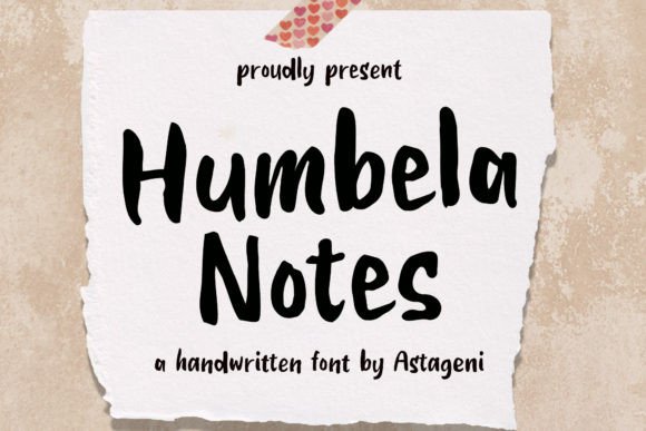 Humbela Notes: The Handwritten Font That Fixes Campaign Clarity