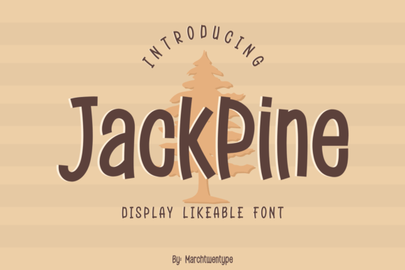 Jack Pine Font: A Playful Typeface for Makers