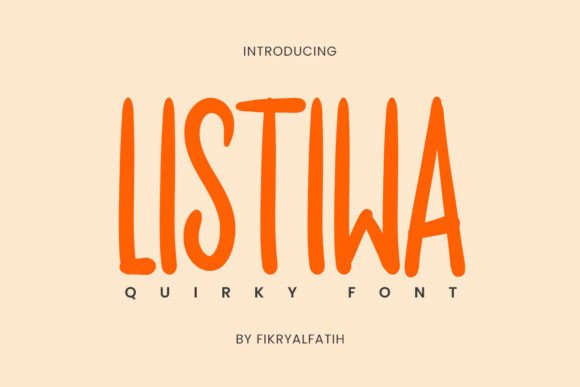 Listiwa: The Handwritten Font That Stops the Scroll