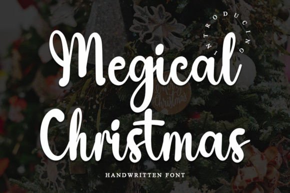 Megical Christmas: A Handwritten Typeface for Editorial Design