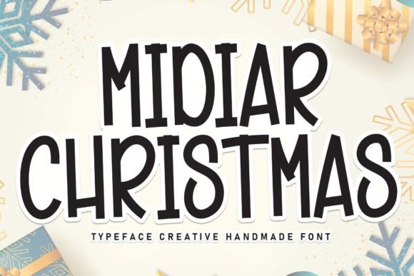 Midiar Christmas: The Handwritten Font for Festive Campaigns