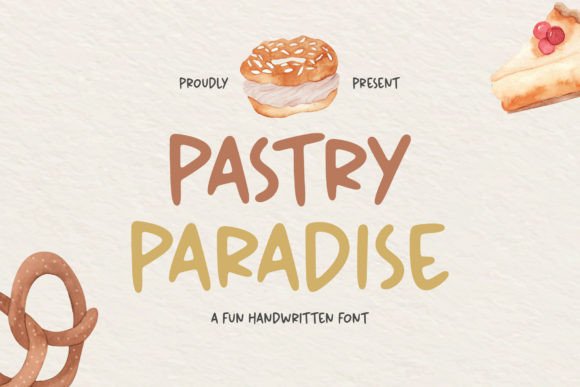Pastry Paradise: The Handwritten Font That Elevates Brand Identity