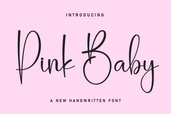 Pink Baby Font: A Playful Typeface for Handmade Brands