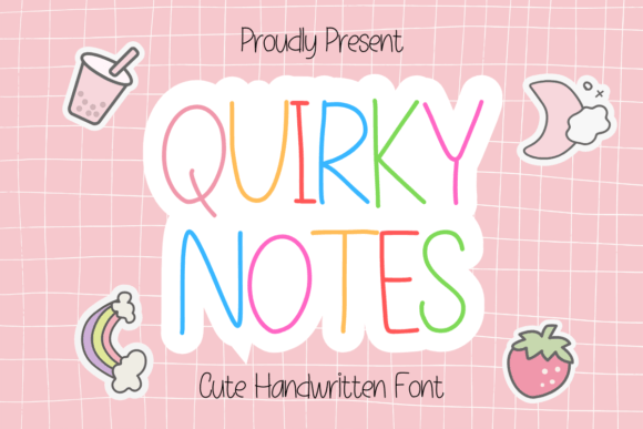 Quirky Notes: A Handwritten Typeface for Modern Web Design