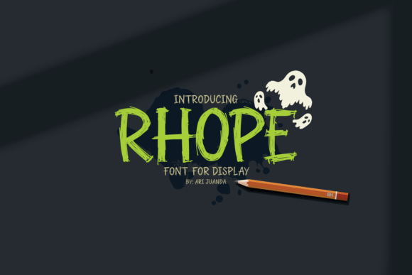 Rhope Font: A Handwritten Typeface for Makers