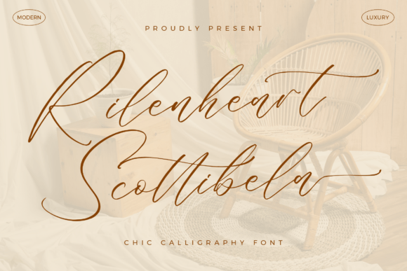 Rilenheart Scottibela: A Script Font for Polished Branding