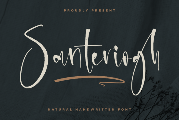 Santeriogh: A Romantic Script Font for Modern Web Design
