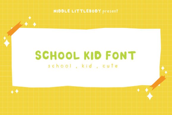 School Kid Font: A Handwritten Typeface for Authentic Branding