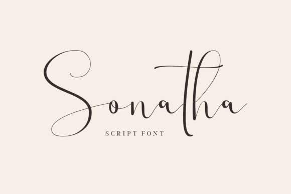 Sonatha: The Elegant Script Font for Scroll-Stopping Content