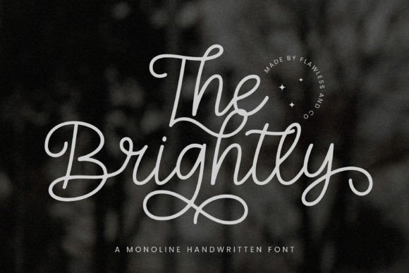 The Brightly Font Review: A Modern Monoline Script for Branding